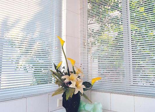 铝合金百叶帘和塑料百叶帘上还可进行贴画处理