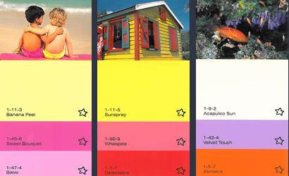 乳胶漆颜色样板图片