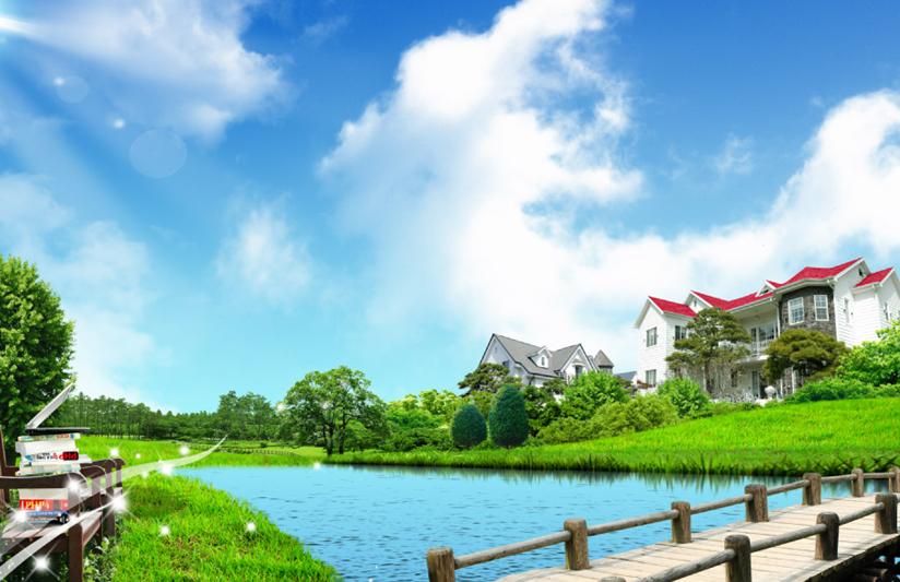 河流水系与人的关系图