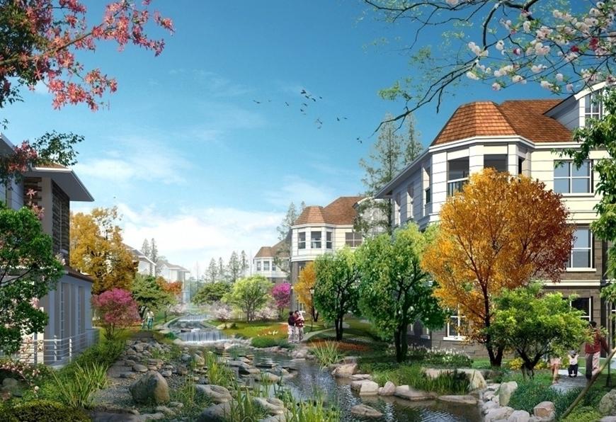 从空气和阳光方面考虑住宅小区图