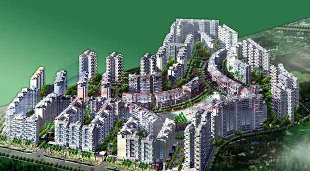 楼盘小区方位照片