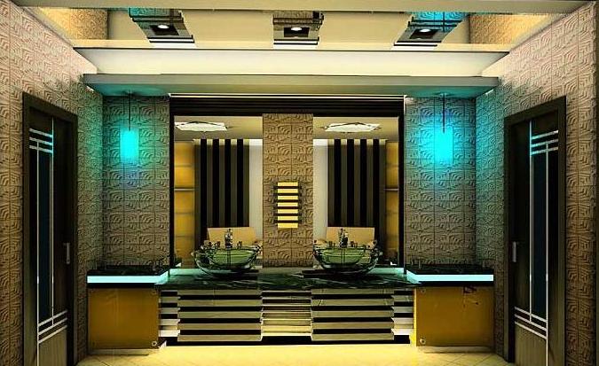 家庭卫生间照明设计及合理布置参考图