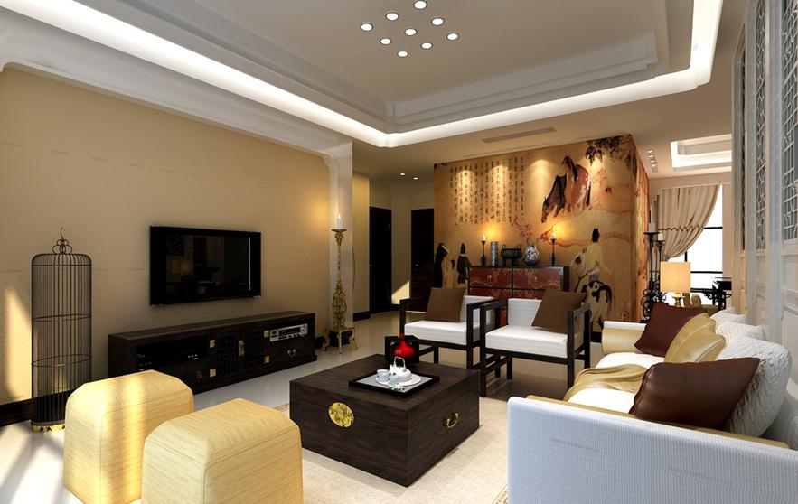 新塘装修公司教您设计和划分客厅空间的参考图片