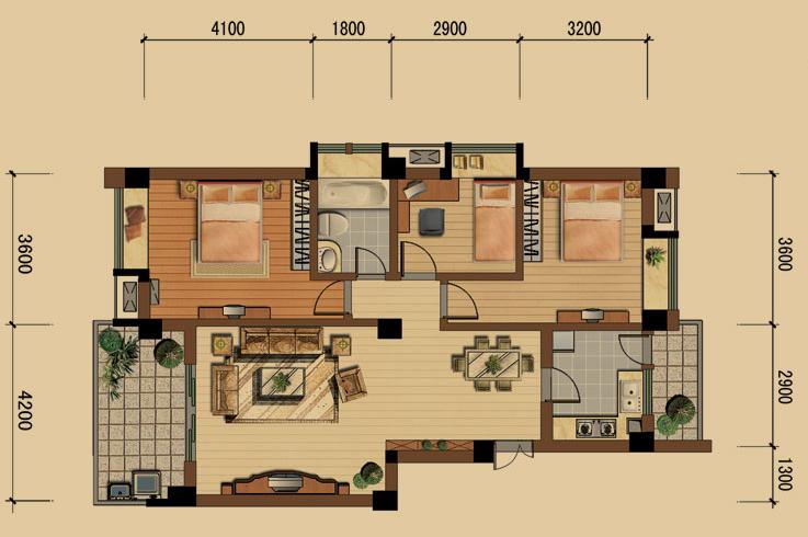 空间划分原理及实例解析法