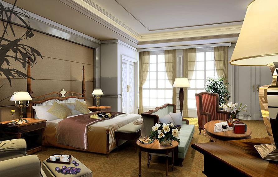 家庭主卧室欧式装修怎样摆放装饰品