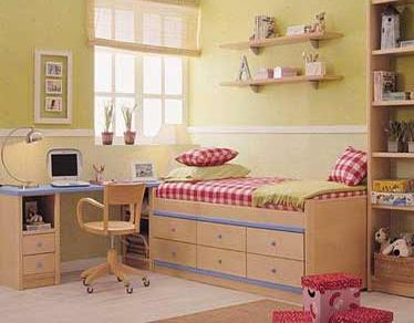 儿童房装修设计颜色搭配图