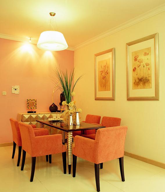 家庭装修中餐厅的设计与布置图