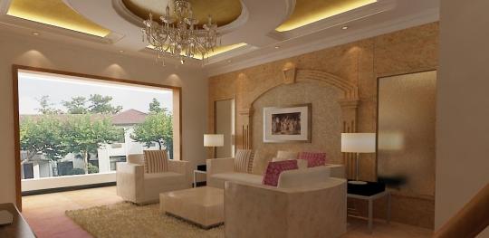金牛装饰案例之王总风凰城小别墅设计效果图
