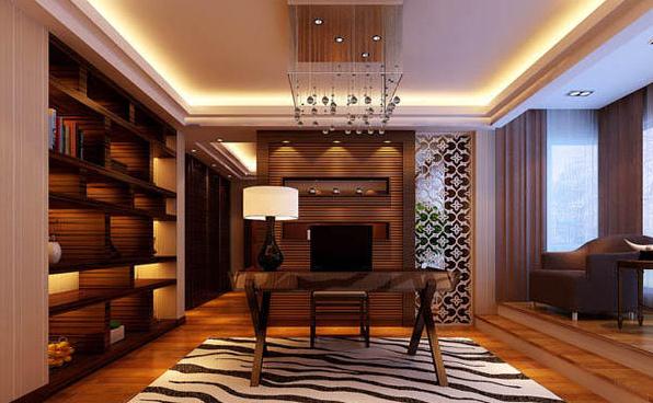 书房装修设计时方位选择布置图