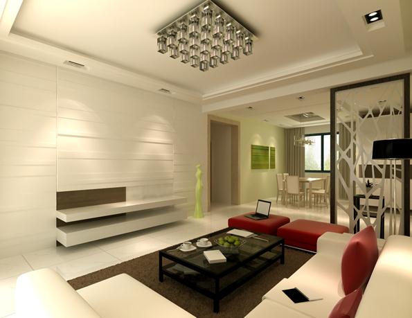 正东方朝向客厅的设计效果图