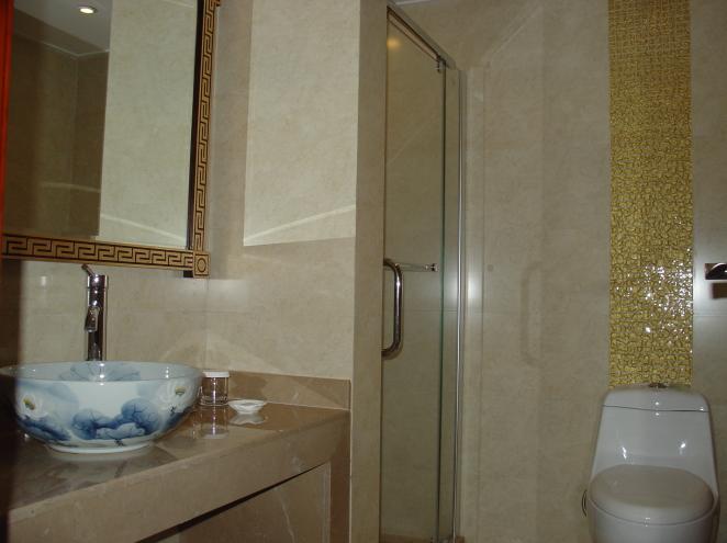 卫生间装修完工后照片