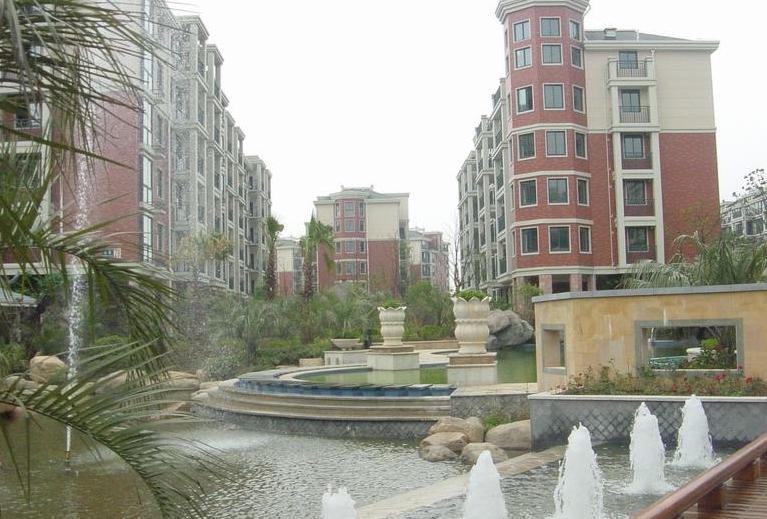 高层楼盘小区照片