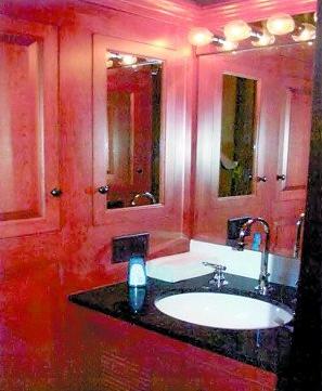 卫生间装修完工后照片