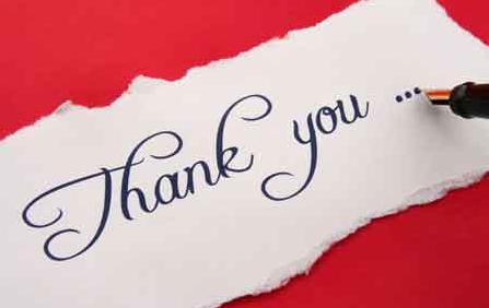 给装修公司的感谢信